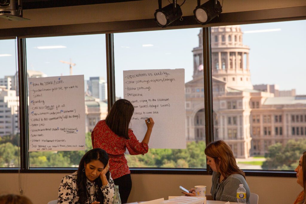 Texas teachers advocating for themselves in Texas legislation.